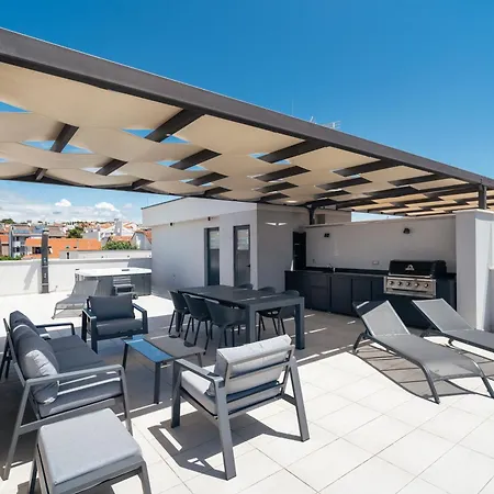 아파트 Skyline Serenity-zadar's Premier Roof Terrace 자다르