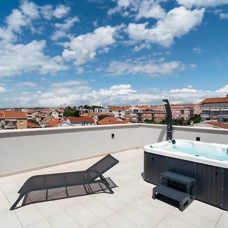 아파트 Skyline Serenity-zadar's Premier Roof Terrace 자다르