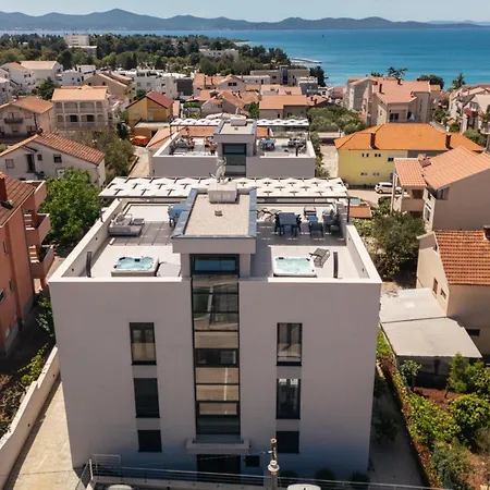 아파트 Skyline Serenity-zadar's Premier Roof Terrace 자다르