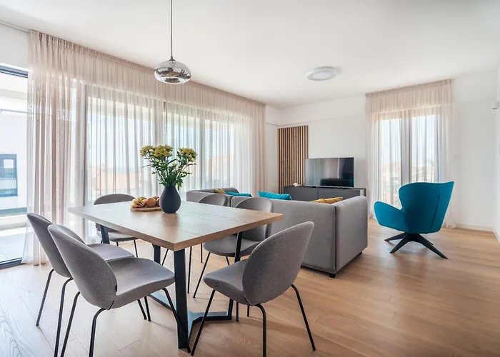 Skyline Serenity-zadar's Premier Roof Terrace Lägenhet