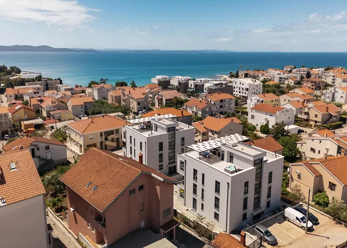 Skyline Serenity-zadar's Premier Roof Terrace Lägenhet
